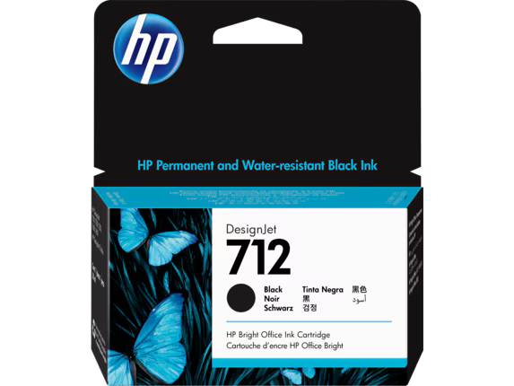 HP 712 Ink Cartridge for Designjet T210/T230/T250/T630/T650