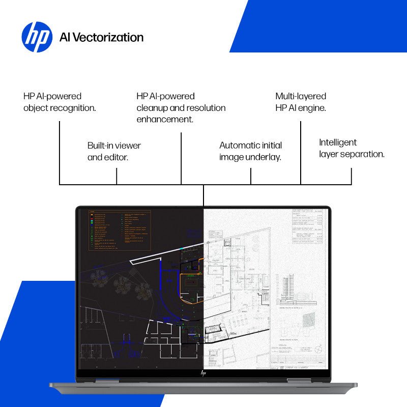 HP AI Vectorize - CAD Conversion Token Bundles (10 or 50 Pack) - TAVCO