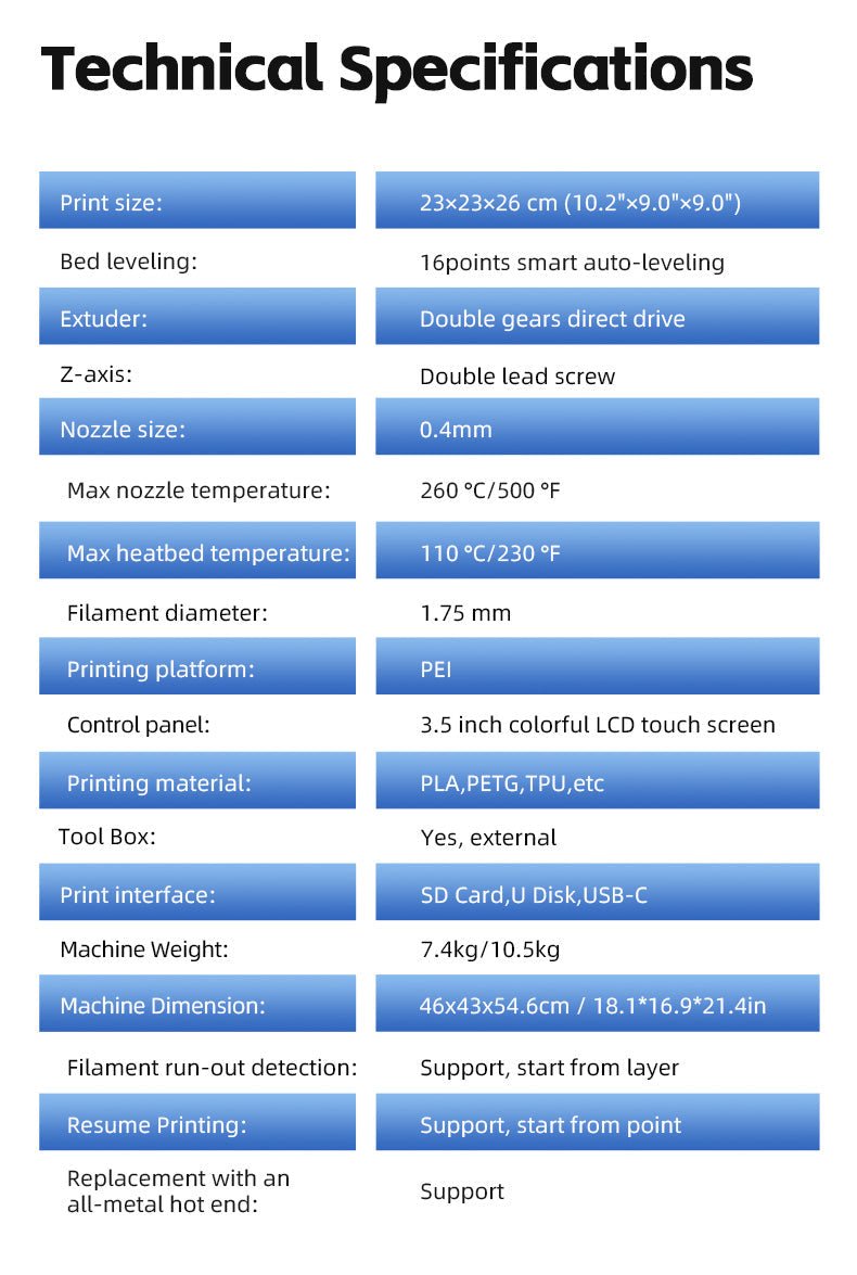 Mingda Magician X2 premium 3D Printer - TAVCO