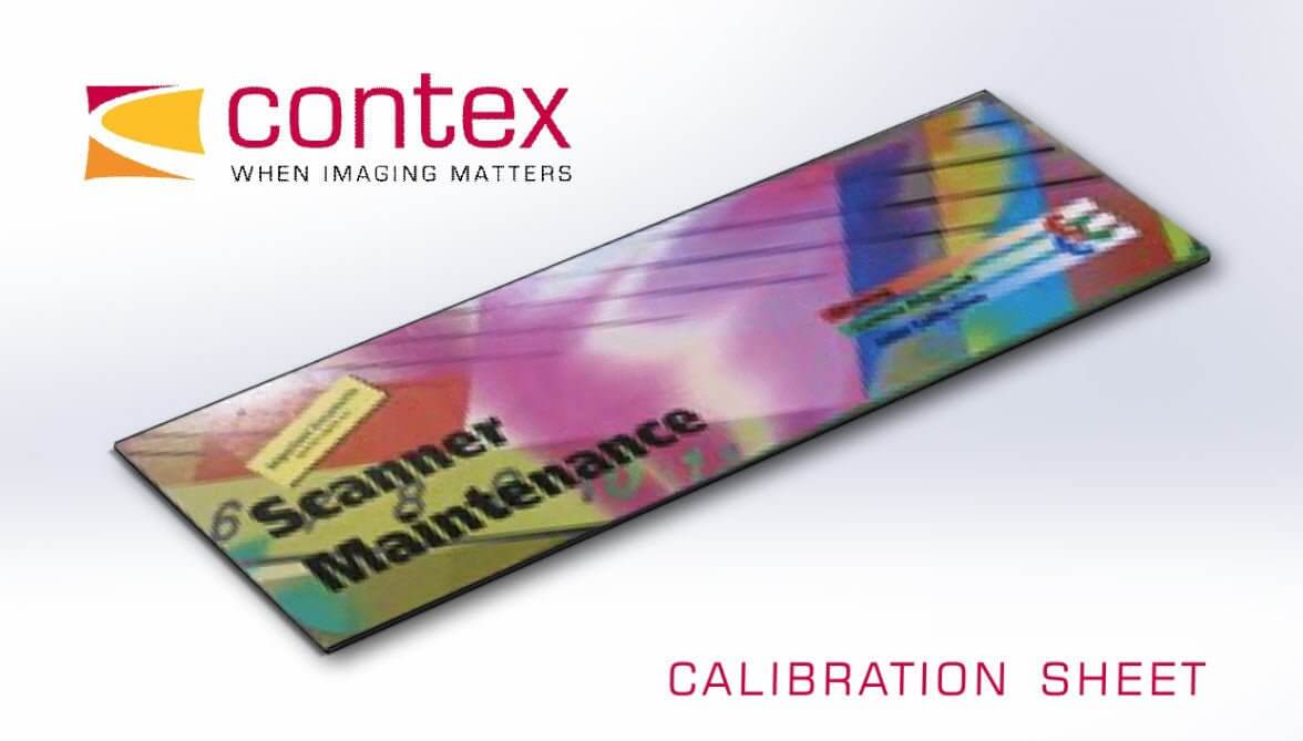 Calibration Sheet for Contex IQ Quattro 44" Scanners - TAVCO