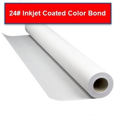 Canon 24# Inkjet Color Bond - 861024 Coated Plotter Paper ***CLEARANCE*** - TAVCO