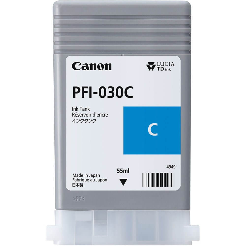 Canon PFI-030 Inks for iPF TA Printers (55ml) - TAVCO