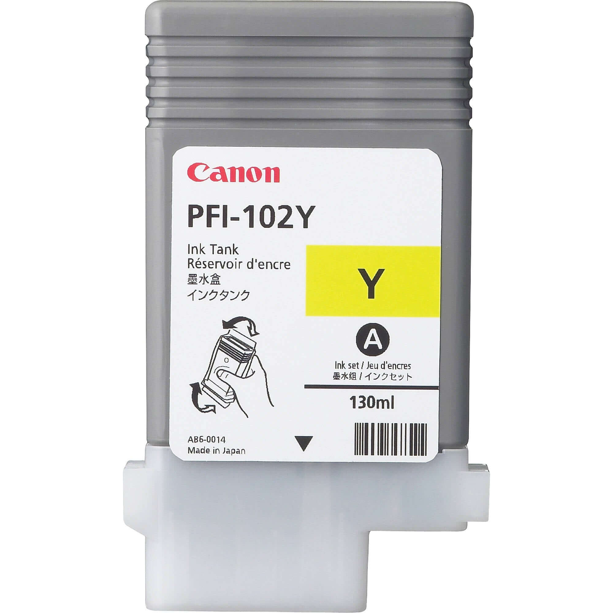 Canon PFI-102 Inks for iPF Printers (130ml) - TAVCO