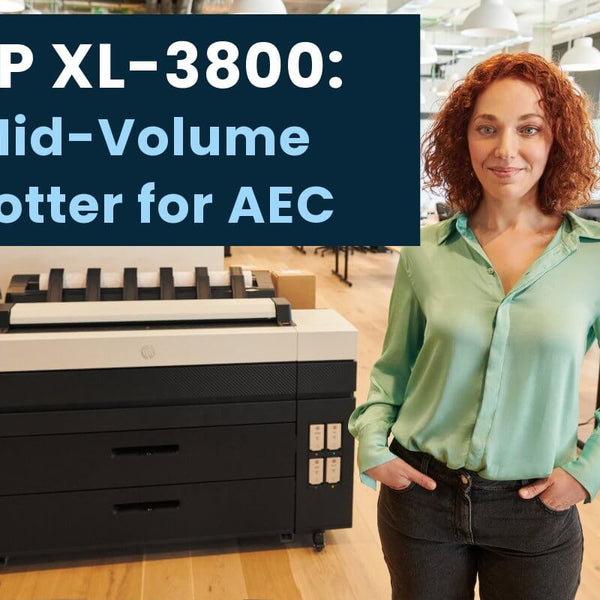 HP XL-3800: The Ultimate Mid-Volume Plotter for AEC Professionals