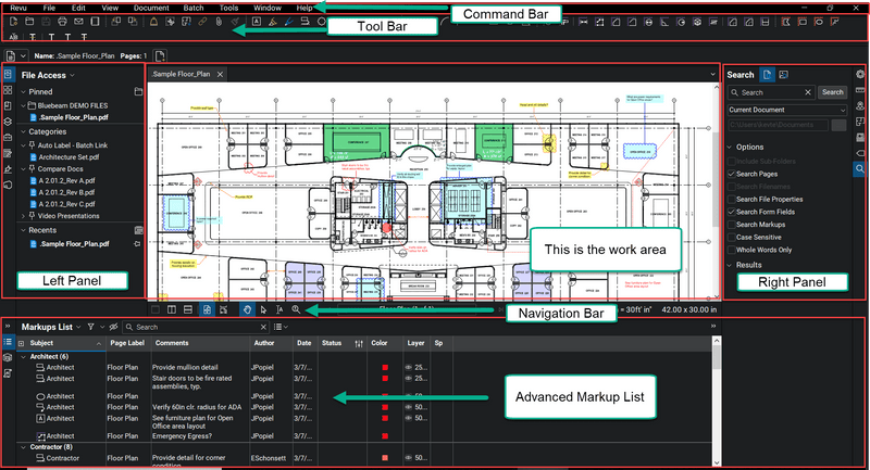 How to Easily Search Construction PDF Files with Bluebeam Revu