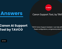 Get Instant Answers with the Canon AI Support Tool - TAVCO