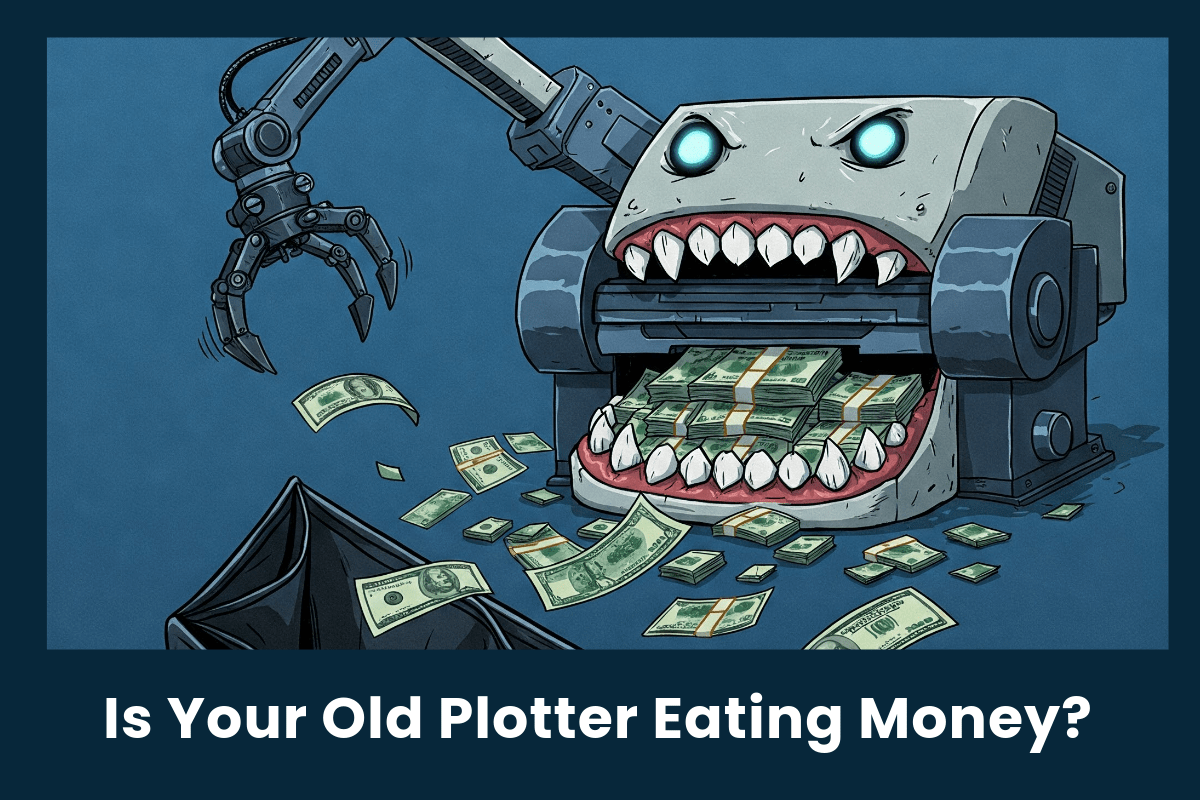 Losing Money By Keeping Your Old Plotter? - TAVCO