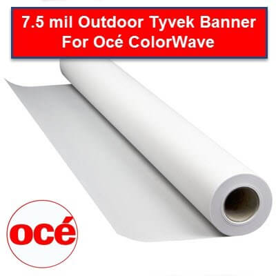 Printing on Oce Tyvek Banner Material - TAVCO