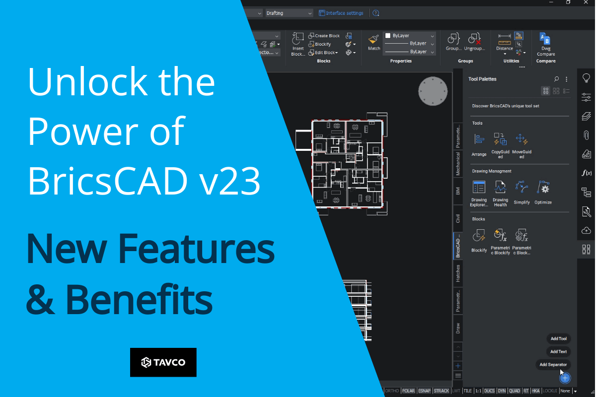 Unlock the Power of BricsCAD v23: New Features and Benefits - TAVCO