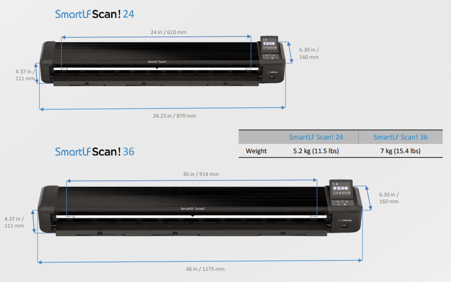 Colortrac SmartLF Scan - Large Format Scanner (+$379 Bonus Item Saving