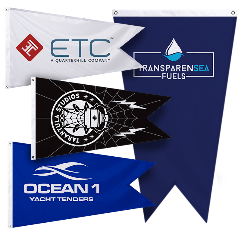 Custom Burgee Flag - TAVCO