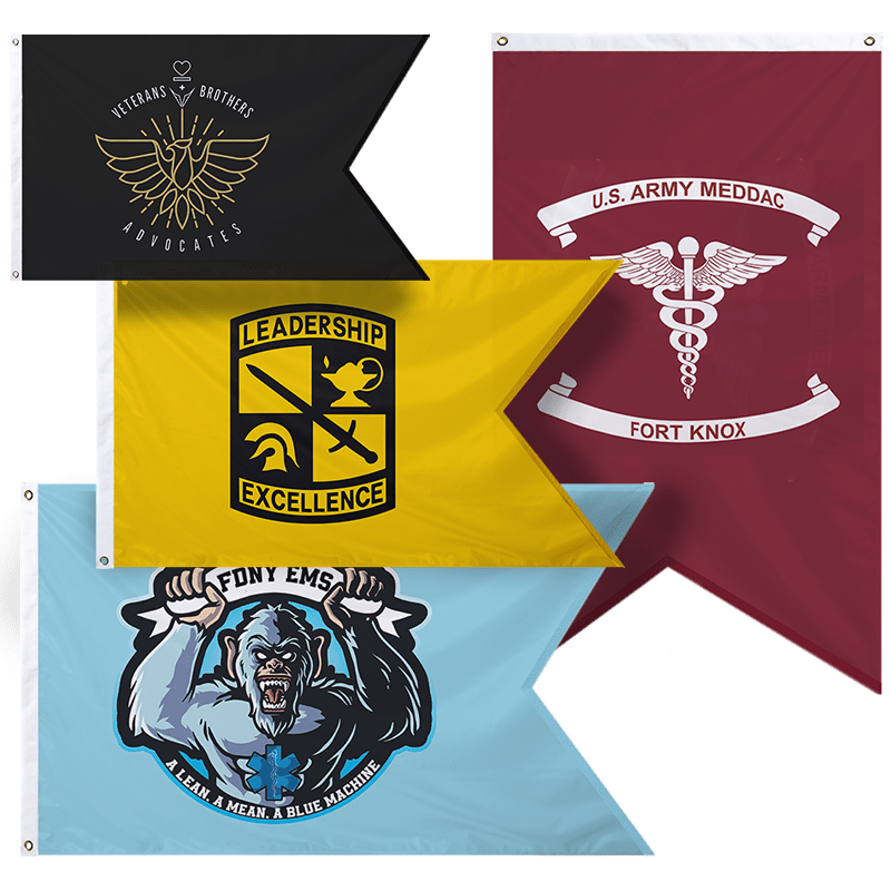 Custom Guidon Flag - TAVCO