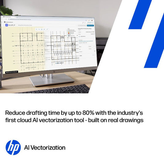 HP AI Vectorize - CAD Conversion Token Bundles (10 or 50 Pack) - TAVCO