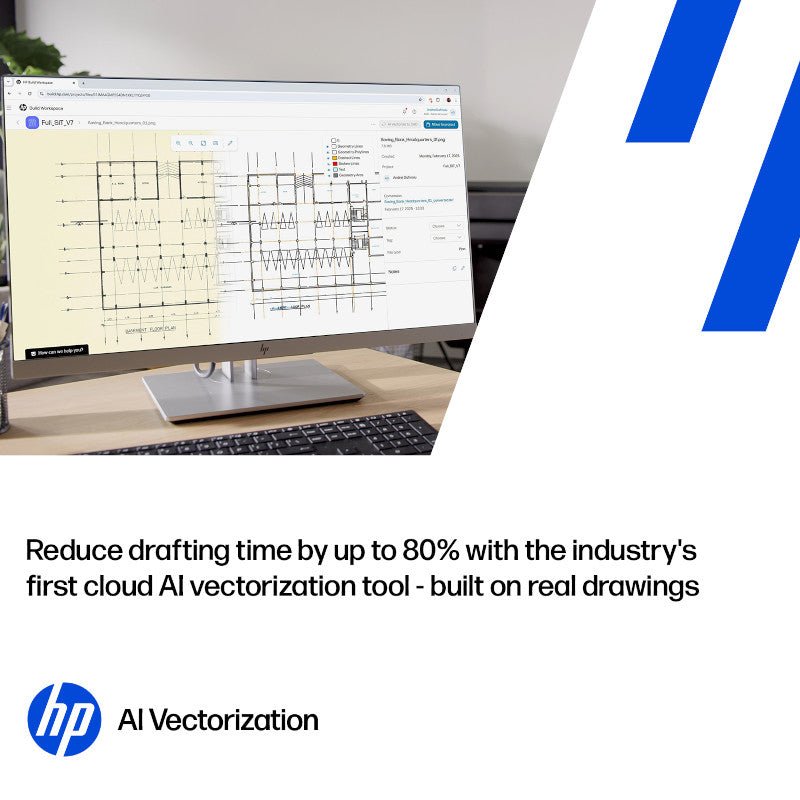 HP AI Vectorize - CAD Conversion Token Bundles (10 or 50 Pack) - TAVCO