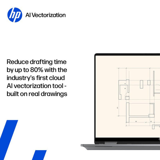 HP AI Vectorize - CAD Conversion Token Bundles (10 or 50 Pack) - TAVCO