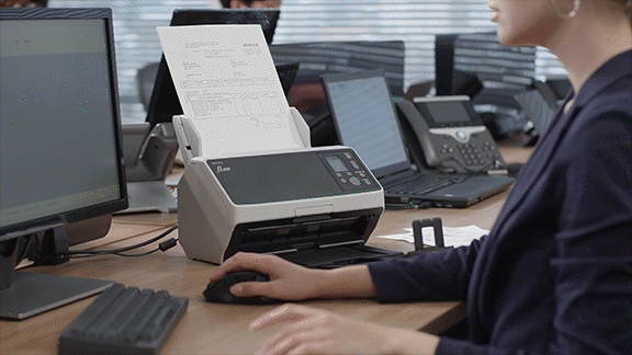 Ricoh FI-8170 High-Speed Color Duplex Desktop Document Scanner – Professional Office Grade