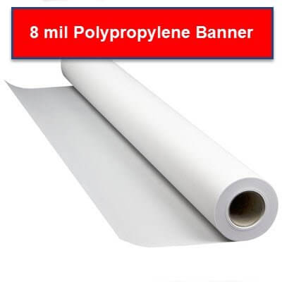 Canon 8 mil Polypropylene Banner - 6008 - TAVCO
