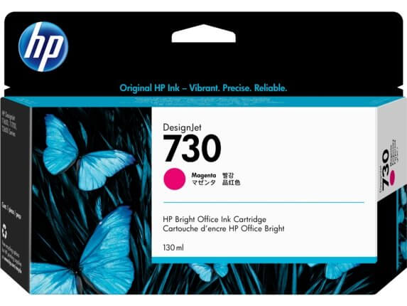 HP 730 Ink Cartridge for Designjet T1600/T1700/T2600