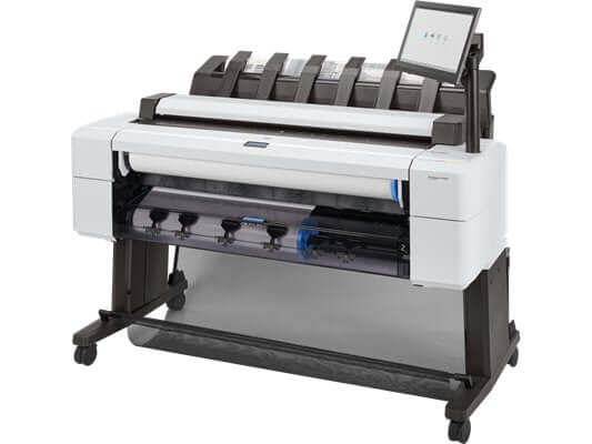 HP Designjet T2600 MFP Printer left facing