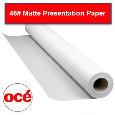 Oce PM46 46# Inkjet Presentation Matte Paper - PM46 - TAVCO